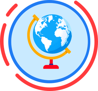 Dessin du globe terrestre