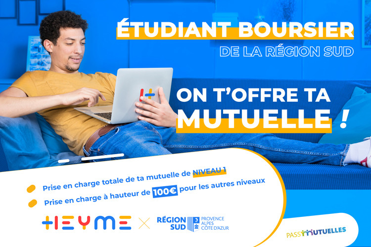 Etudiant boursier : l'aide à la complémentaire santé de la Région Sud - Heyme Etudiant boursier : l'aide à la complémentaire santé de la Région Sud - Heyme